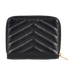 Saint Laurent Cassandre Compact Zipped Wallet, back view